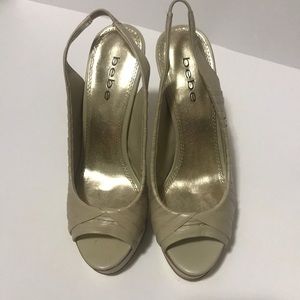 Bebe Slingback Heels